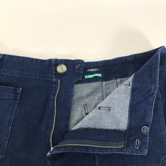 Maeve x Anthro The Colette High Rise Stretch Denim Shorts Women's Plus 24W NWT - Picture 2 of 11